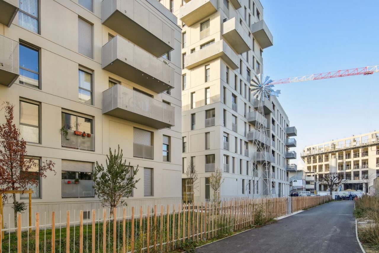 Chic Apart With Balcony Near Paris Apartment อีวรี-ซูร์-แซ็น ภายนอก รูปภาพ